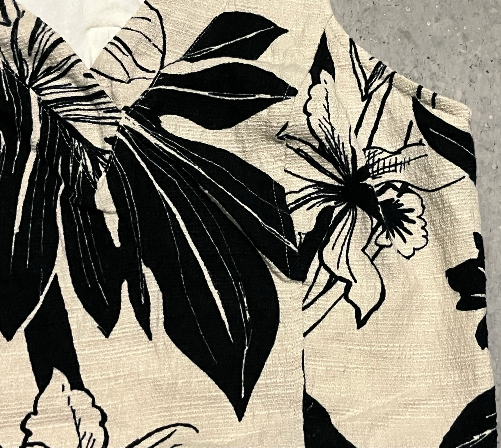 Black and white floral printed vest top – photo 6